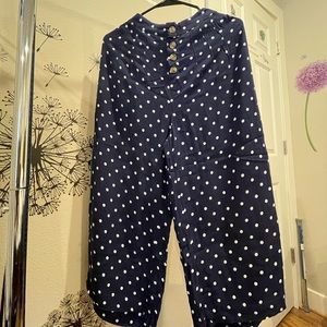 AE high rise wide leg pant